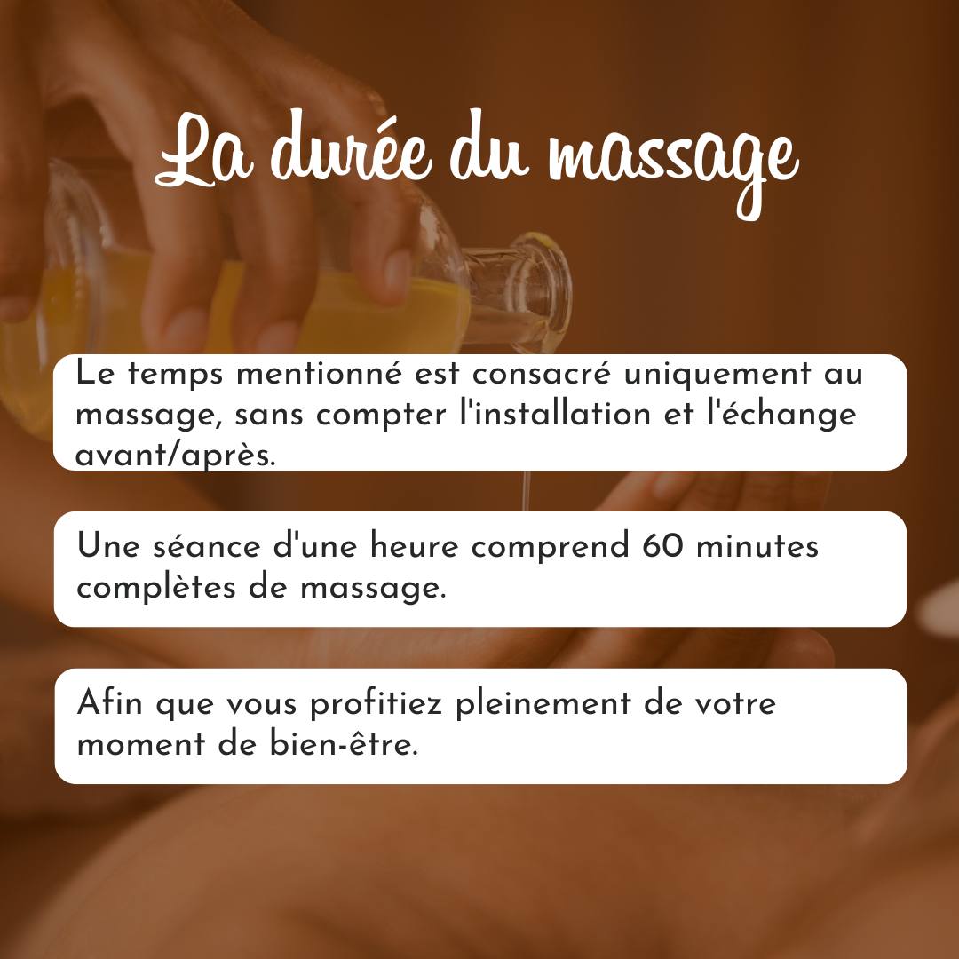 la duree du massage